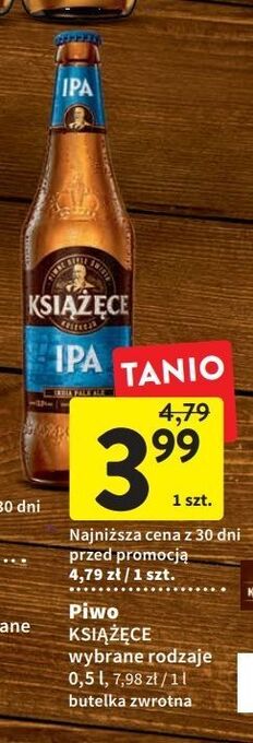 Intermarche Piwo książęce ipa oferta