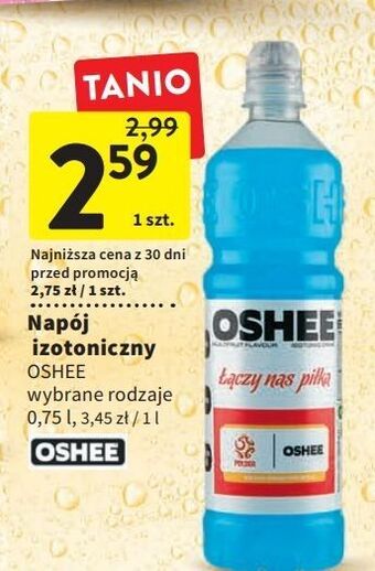 Intermarche Napój izotoniczny wieloowocowy oshee oferta