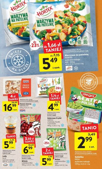 Intermarche Lody krówka-kukułka koral koktajlowe oferta