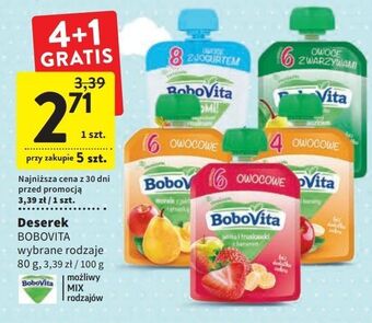 Intermarche Mus morele z jabłkiem i gruszką bobovita oferta
