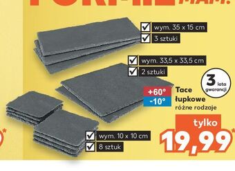 Tace łupkowe 33.5 x cm
