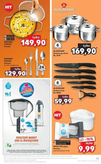 Kaufland Zestaw garnków bl-3174 blaumann oferta