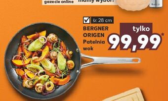 Kaufland Wok origen 28 cm bergner oferta