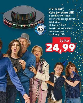 Kaufland Koło świetlne led liv & bo oferta