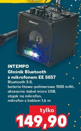 Kaufland Głośnik ee 5037 intempo oferta