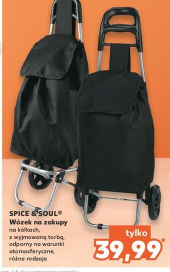 Kaufland Wózek na zakupy spice&soul oferta