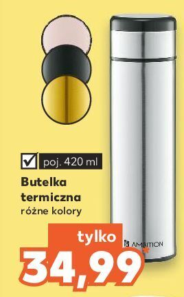 Kaufland Butelka termiczna 420 ml ambition oferta