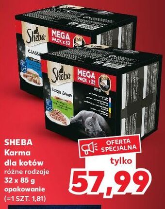 Kaufland Karma do kota mix sheba oferta
