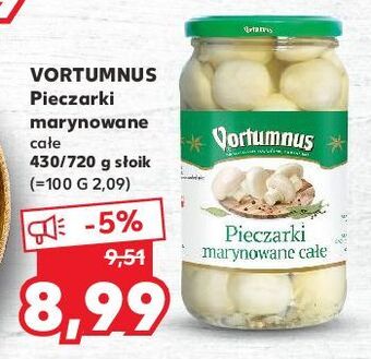 Kaufland Pieczarki marynowane całe vortumnus oferta