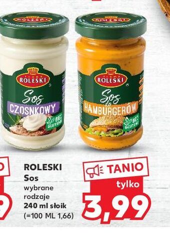 Kaufland Sos hamburgerowy roleski oferta