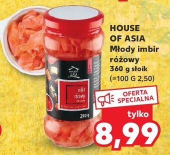 Kaufland Imbir różowy house of asia oferta
