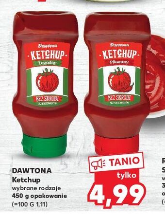 Kaufland Ketchup łagodny dawtona oferta