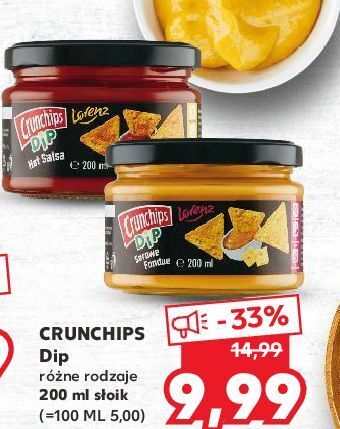 Kaufland Dip hot salsa crunchips oferta