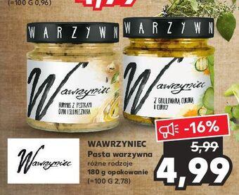 Kaufland Pasta z grillowaną cukinią i curry wawrzyniec oferta