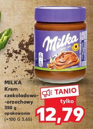 Kaufland Krem czekoladowo-orzechowy milka oferta