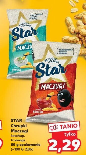 Kaufland Chrupki maczugi fromage star oferta