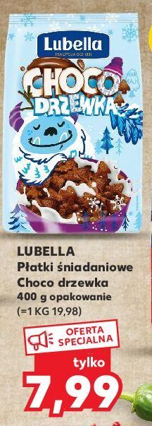 Kaufland Płatki choco drzewka lubella mlekołaki oferta