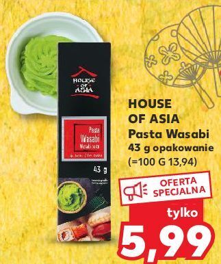Kaufland Pasta wasabi house of asia oferta
