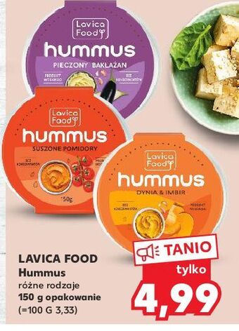 Kaufland Hummus pieczony bakłażan lovica oferta