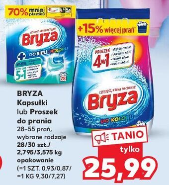 Kaufland Kapsułki do prania bieli i koloru bryza oferta