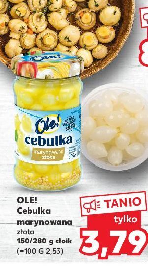 Kaufland Cebulka marynowana złota ole! oferta