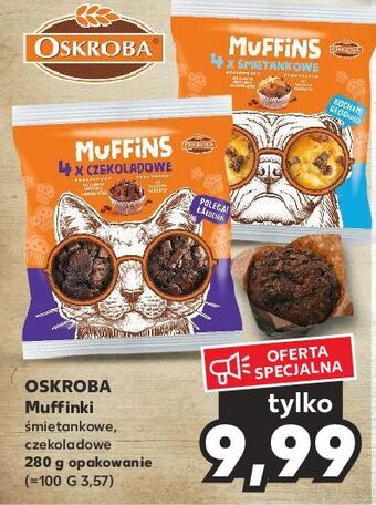 Kaufland Muffinki czekoladowe oskroba oferta