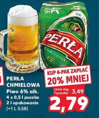 Kaufland Piwo perła chmielowa oferta