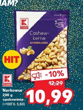 Kaufland Orzechy nerkowca k-classic oferta