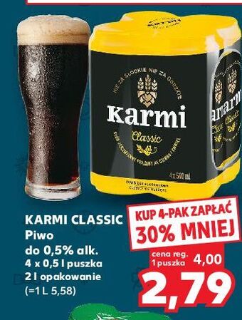 Kaufland Piwo karmi classic oferta