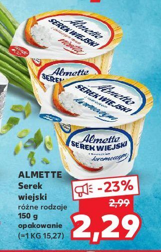 Kaufland Serek wiejski z twrożkiem kremowym hochland almette oferta