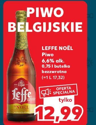 Kaufland Piwo leffe noel oferta