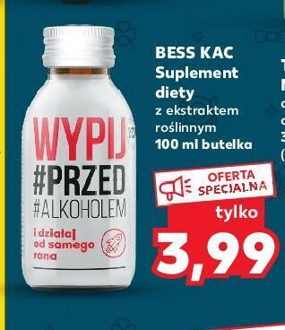 Kaufland Shot wypij #przed #alkoholem bess kac oferta