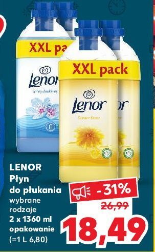 Kaufland Płyn do płukania spring awakening lenor classic oferta