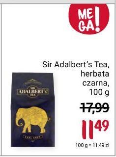 Rossmann Herbata czarna sir adalbert's tea oferta