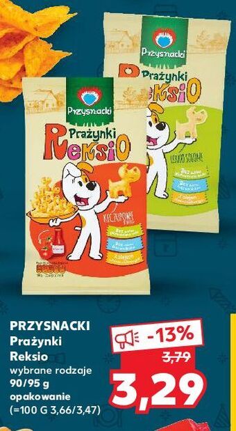 Kaufland Prażynki reksio ketchup przysnacki oferta