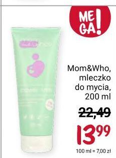 Rossmann Mleczko do mycia ciała nawilżające mom and who? oferta