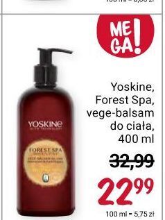 Rossmann Balsam do ciała owoc z drzewa yuzu yoskine forest spa oferta