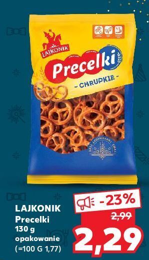 Kaufland Precelki lajkonik chrupkie oferta
