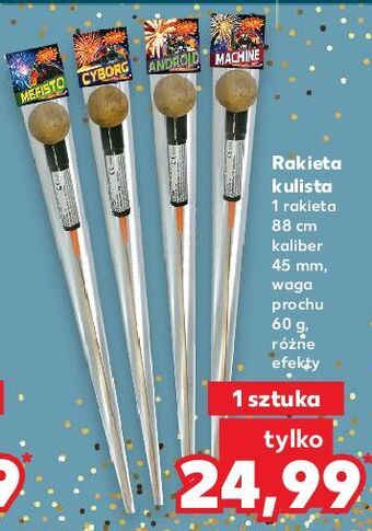 Kaufland Rakieta kulista machine hestia oferta