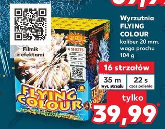 Kaufland Wyrzutnia flying colour 16 strzałów hestia oferta