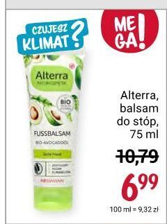 Rossmann Balsam do stóp awokado + cytryna alterra oferta