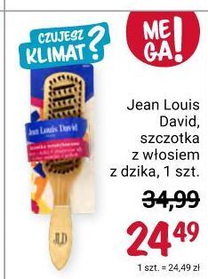 Rossmann Szczotka do włosów z włosiem dzika wygładzenie/połysk jean louis david oferta