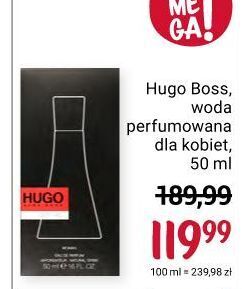 Rossmann Woda perfumowana hugo boss woman oferta