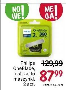 Rossmann Ostrza wymienne 360 philips oneblade oferta