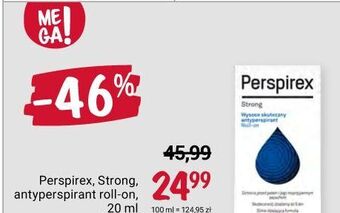 Rossmann Antyperspirant perspirex strong oferta