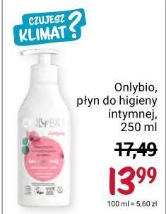 Rossmann Płyn do higieny intymnej prebiotyczny only bio oferta