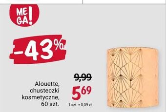Rossmann Chusteczki higieniczne alouette oferta