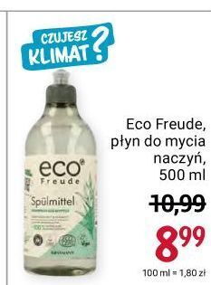 Rossmann Płyn do mycia naczyń eukaliptus i grejpfrut eco freude oferta