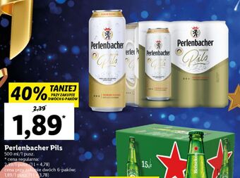 Lidl Piwo perlenbacher premium pils oferta