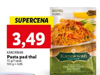 Lidl Pasta pad thai kanokwan oferta
